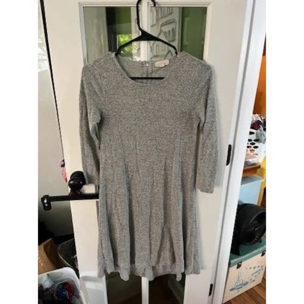 Cupio Grey Knit Dress Size XS
